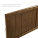 Robbie Full Wood Headboard - Walnut - MOD8711