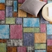 Success Nyssa Abstract Geometric Mosaic 5x8 Area Rug - Multicolored - MOD9051