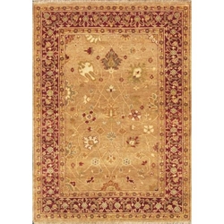 Begusarai Hand Knotted Rug 4 x 6 