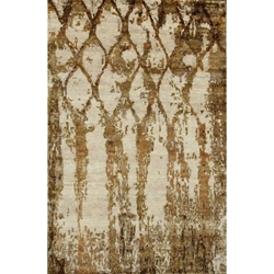 Cachar Hand Knotted Rug 5 x 8 