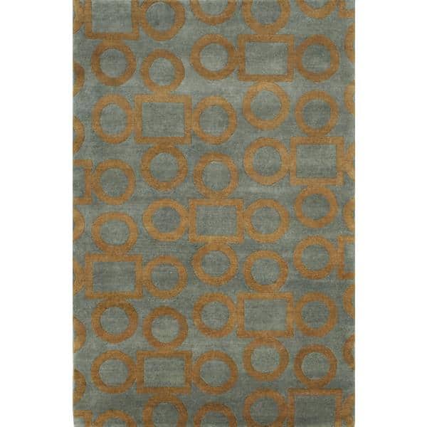 Chandel Hand Knotted Rug 5 x 8 