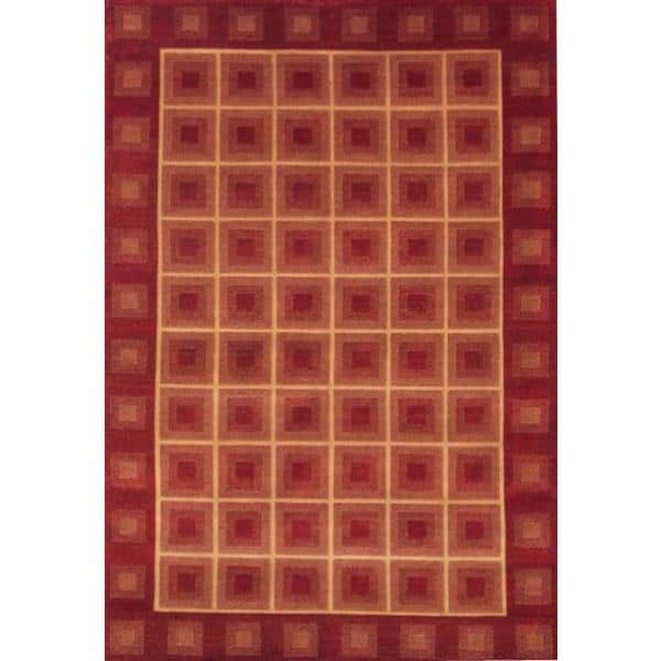 Darjeeling Hand Knotted Rug 6 x 9 