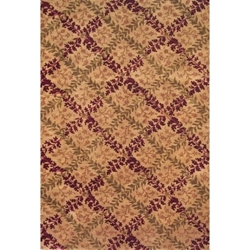 Dholpur Hand Knotted Rug 6 x 9 
