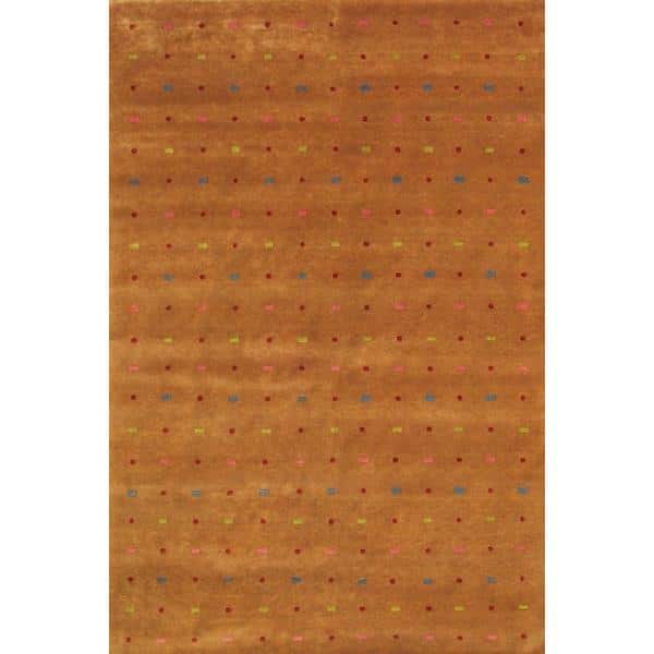 Dhubri Hand Knotted Rug 6 x 9 