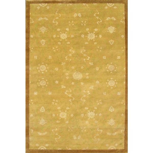 Dibrugarh Hand Knotted Rug 6 x 9 