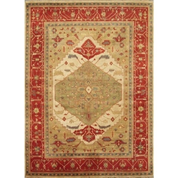 Koppal Hand Knotted Rug 9 x 12 