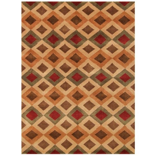 Lawngtlai Hand Knotted Rug 9 x 12 