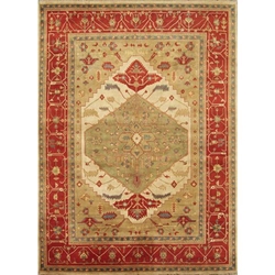 Mathura Hand Knotted Rug 10' x 14' 