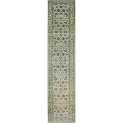 Papum Hand Knotted Rug 26" x 10 