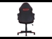 Gamer 115 Office Chair - Read and Black with Memory Foam Seating - Sealy Collection - PRM1002