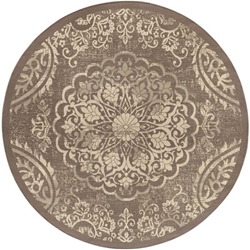 Eagean - Livabliss EAG2362-53RD Traditional Round Area Rug 53"  
