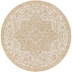 Eagean - Livabliss EAG2376-67RD Traditional Round Area Rug 6'7"