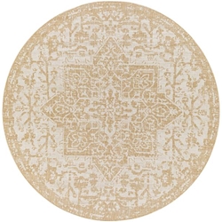 Eagean - Livabliss EAG2376-67RD Traditional Round Area Rug 67"  