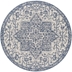 Eagean - Livabliss EAG2377-67RD Traditional Round Area Rug 6'7"