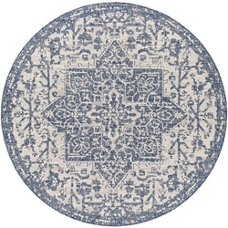 Eagean - Livabliss EAG2377-67RD Traditional Round Area Rug 67"  