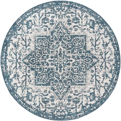 Eagean - Livabliss EAG2378-67RD Traditional Round Area Rug 67"  