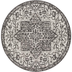 Eagean - Livabliss EAG2379-67RD Traditional Round Area Rug 67"  