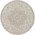 Eagean - Livabliss EAG2380-67RD Traditional Round Area Rug 6'7"