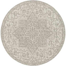 Eagean - Livabliss EAG2380-67RD Traditional Round Area Rug 67"  