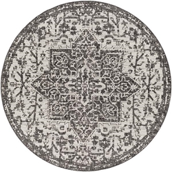 Eagean - Livabliss EAG2379-710RD Traditional Round Area Rug 710"  