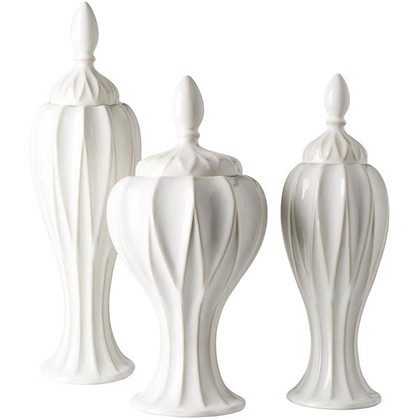 Answorth Traditional Decorative Jars - Set of Three 