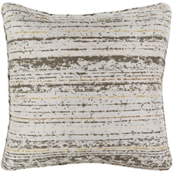 Arie Global Outdoor Pillow Cover with Mustard Finish 