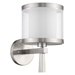 Lux Two Tier Shade Wall Lamp - Brushed Nickel - TRE1043