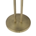 Perret Two Light Aged Brass Floor Lamp - TRE1054