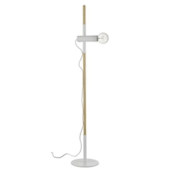 Hilyte One Light Floor Lamp Finished in White 