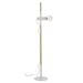 Hilyte One Light Floor Lamp Finished in White - TRE1063