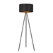 Morenci One Light Floor Lamp - Matte Black - TRE1065