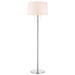 Urban Basic Adjustable Floor Lamp with Off-White Linen Shade - TRE1072