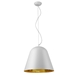 Knell One Light White Finished Pendant - TRE1106