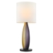 Elixer Lacquer Table Lamp with Lattice Cream Linen Shade - TRE1150