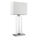 Shine Table Lamp with Off-White Shantung Shade - TRE1156