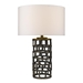 Vallin One Light Table Lamp with Black and Gold Finish - TRE1157