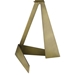 Stratos One Light Table Lamp in Aged Brass Finish - TRE1158