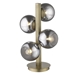 Lunette Four Light Table Lamp - Aged Brass - TRE1163