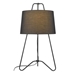Lamia One Light Table Lamp in Matte Black Finish - TRE1169