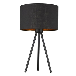 Morenci One Light Table Lamp - Matte Black 