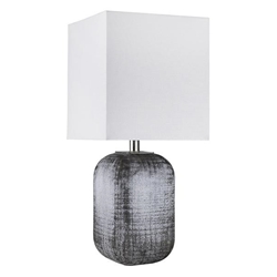 Trend Home One Light Nickel Polished Table Lamp 
