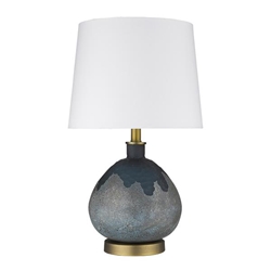 Trend Home One Light Brass Finished Table Lamp 