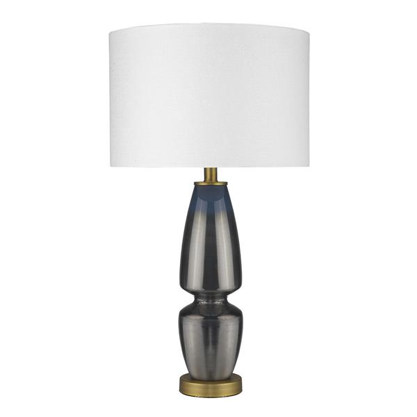 Trend Home Table Lamp with One Light and Brass Finish 