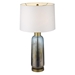 Trend Home Table Lamp with Sea salt Linen Tapered Drum Shade - TRE1187