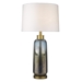 Trend Home Table Lamp with Sea salt Linen Tapered Drum Shade - TRE1187