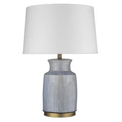 Trend Home One Light Table Lamp with On and Off Line Switch 