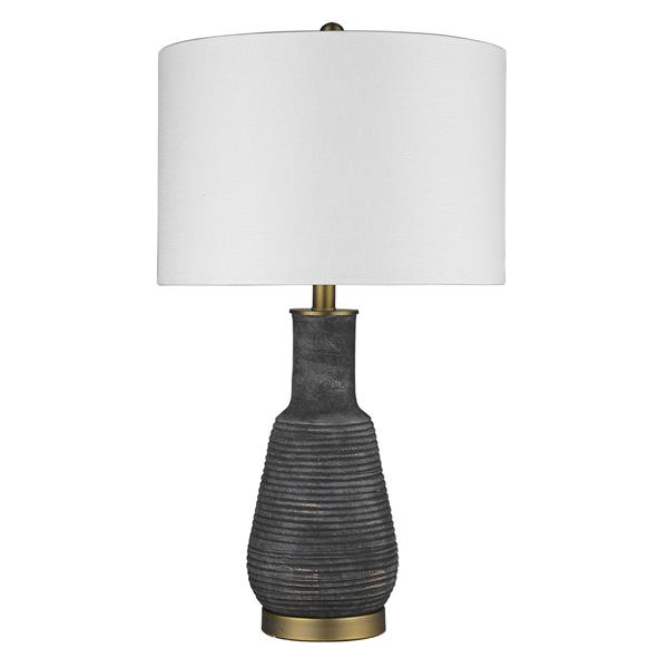 Trend Home One Light Table Lamp in Brass Finish 