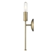 Perret One Light Aged Brass Finished Sconce - TRE1206