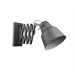 Plexus One Light Gray Finished Sconce with Gray Metal Shade - TRE1214