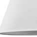 Della One Light Sconce with White Fabric Tapered Drum Shade - TRE1218